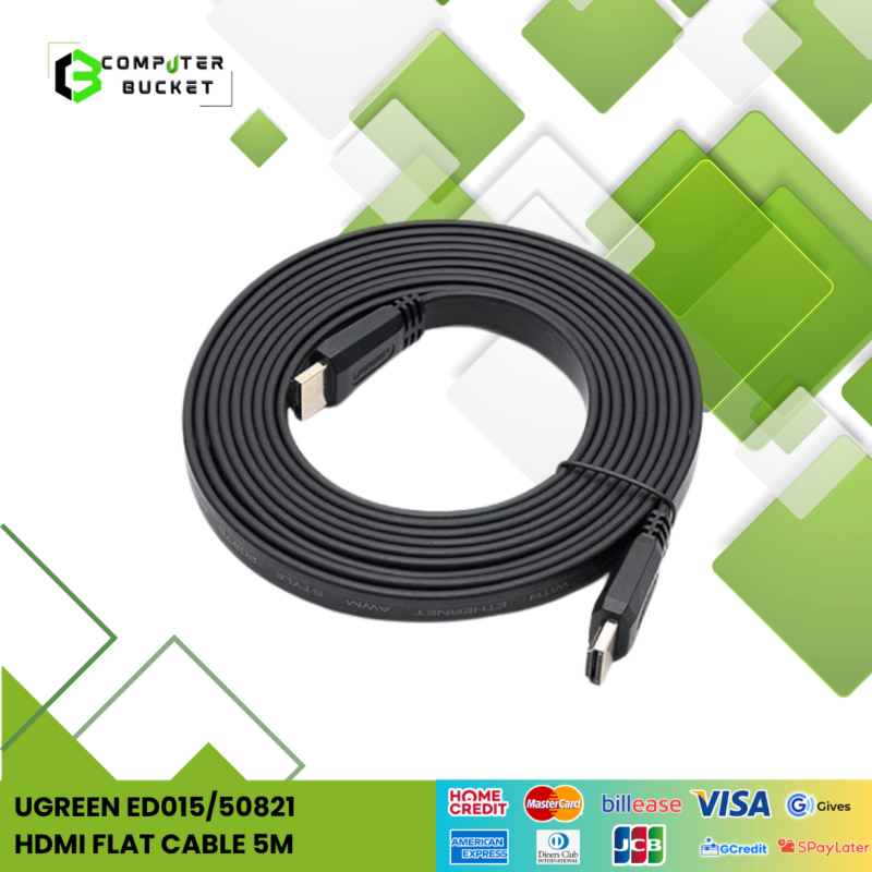 UGREEN ED015/50821 HDMI FLAT CABLE 5M