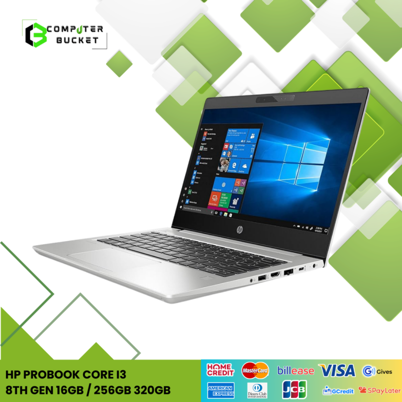 PREOWNED HP PROBOOK CORE I3 8TH GEN 16GB / 256GB 320GB