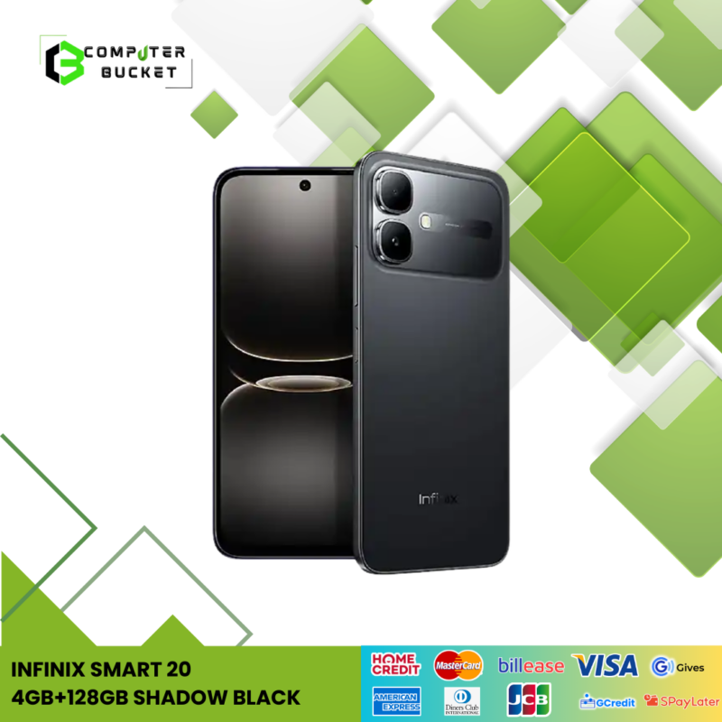 INFINIX SMART 20 4+128GB SHADOW BLACK