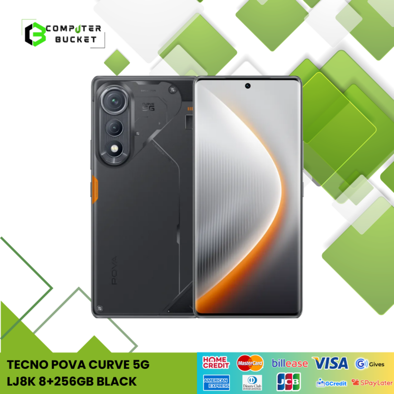 TECNO POVA CURVE 5G LJ8K 8+256GB BLACK