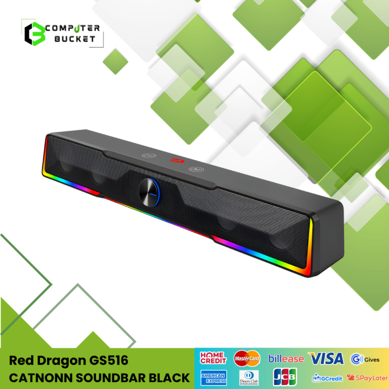 Red Dragon SPEAKER BT GS516 CATNONN SOUNDBAR BLACK