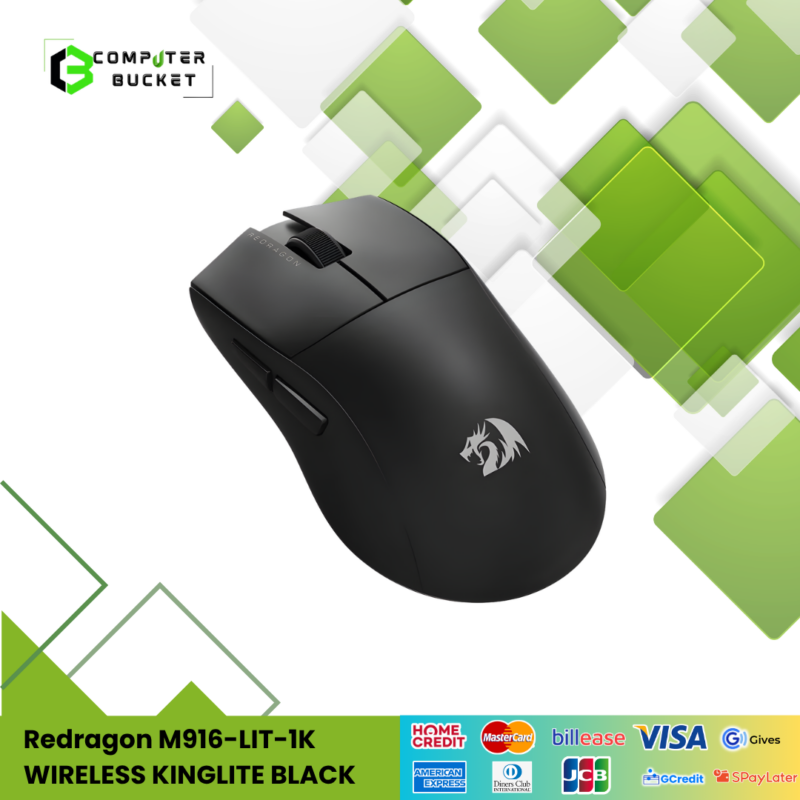 Redragon M916-LIT-1K WIRELESS KINGLITE BLACK