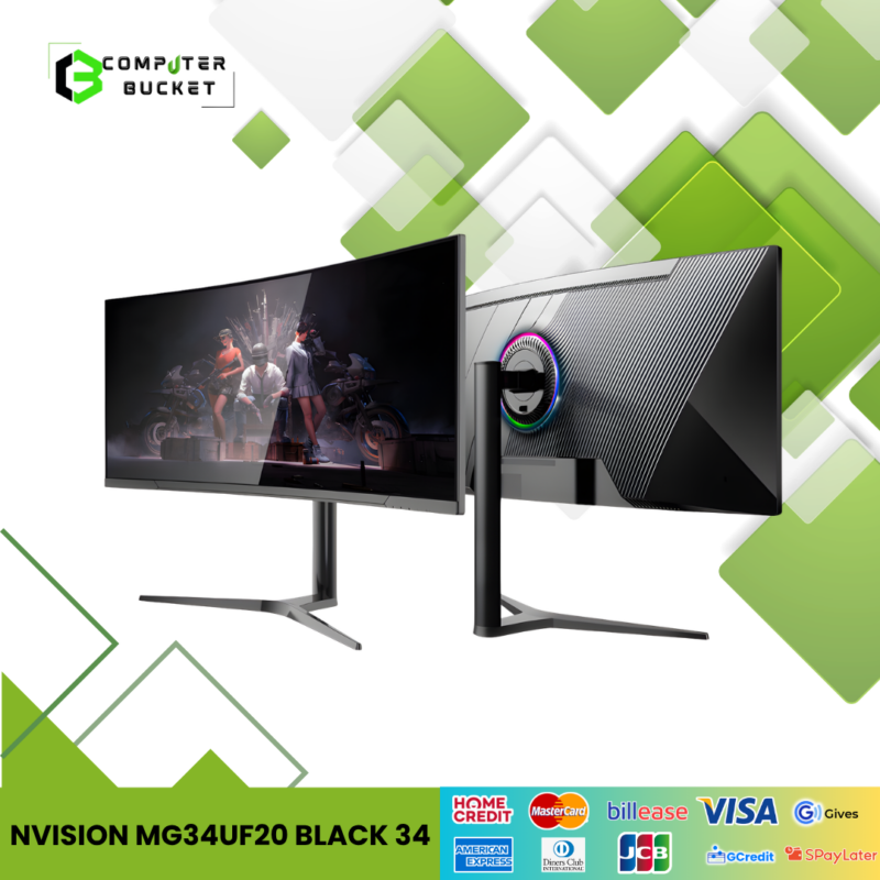 NVISION MG34UF20 BLACK 34