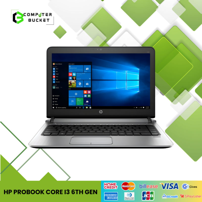 PREONWED HP PROBOOK CORE I3 6TH GEN
