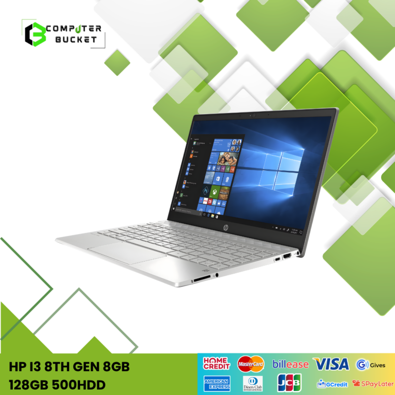 PREOWNED HP I3 8TH GEN 8GB 128GB 500HDD