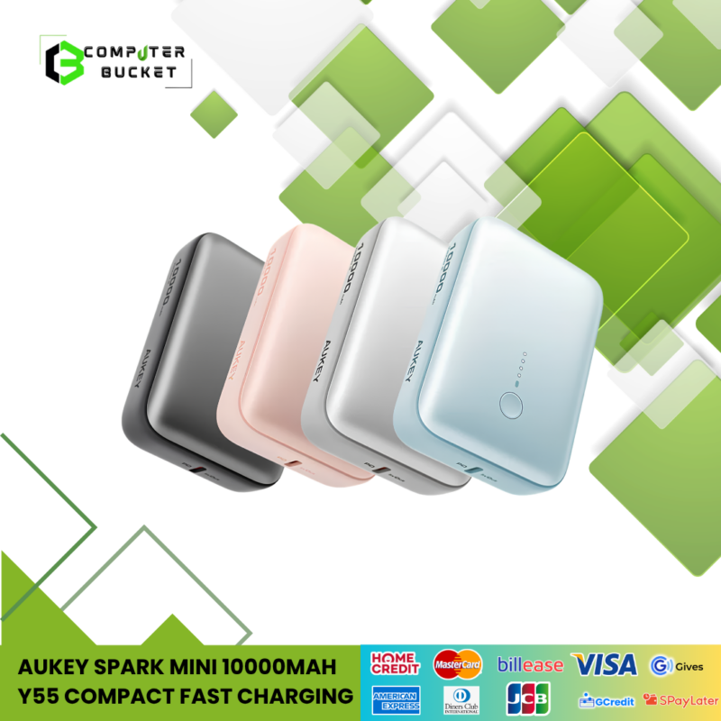 AUKEY SPARK MINI 10000MAH Y55 COMPACT FAST CHARGING