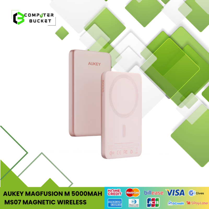 AUKEY MAGFUSION M 5000MAH MS07 MAGNETIC WIRELESS