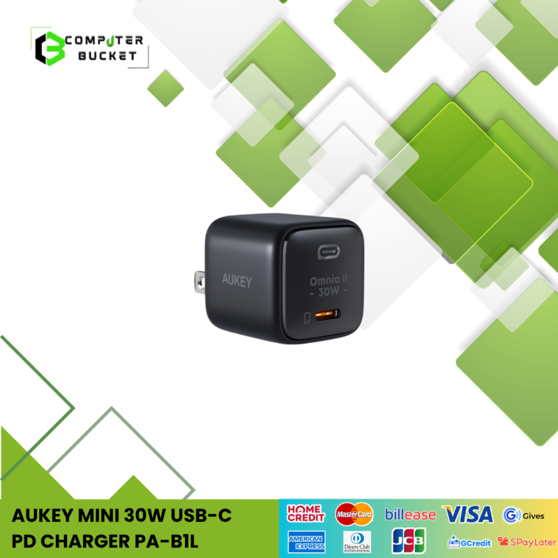 AUKEY MINI 30W USB-C PD CHARGER PA-B1L
