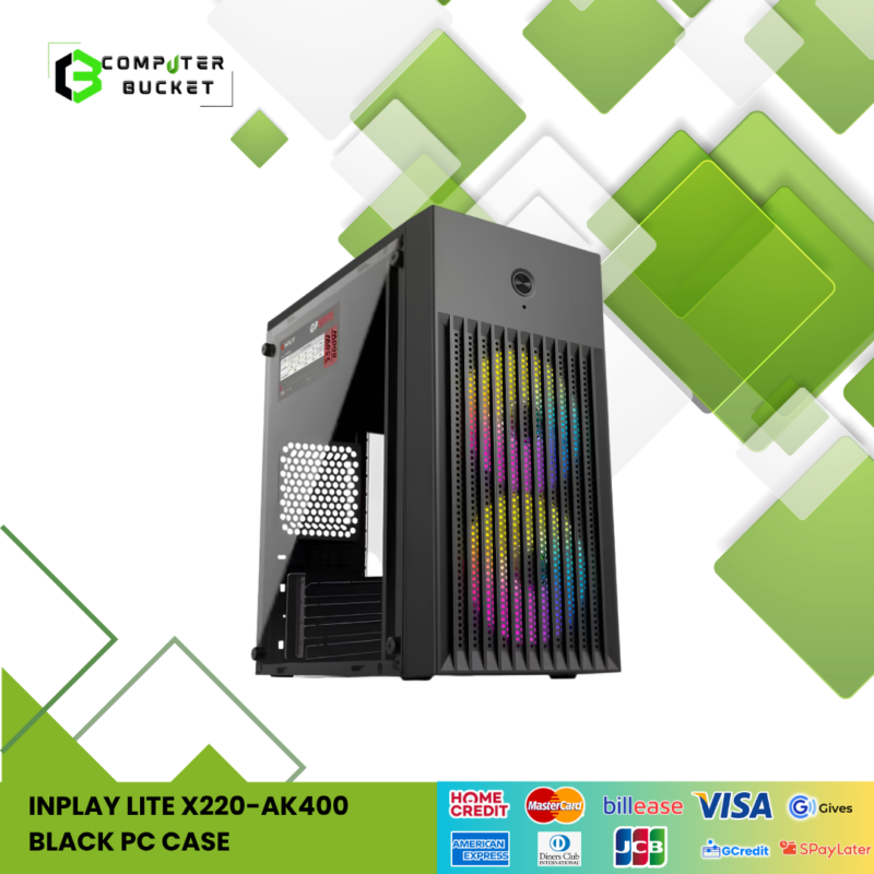 INPLAY LITE X220-AK400 BLACK PC CASE