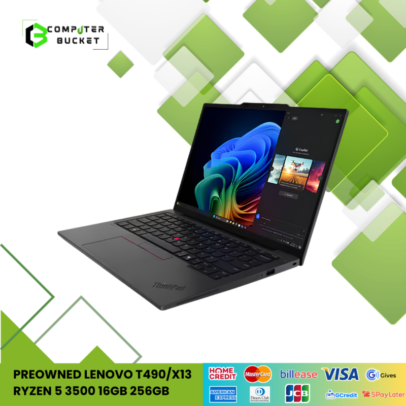 PREOWNED LENOVO T490/X13 RYZEN 5 3500 16GB 256GB