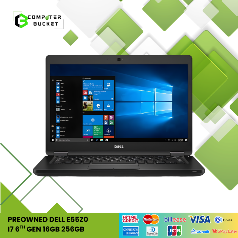PREOWNED DELL E55Z0 I7 6TH GEN 16GB 256GB