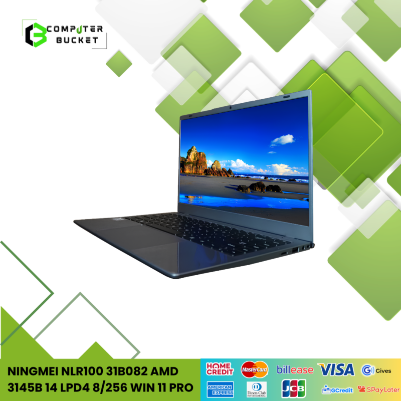 NINGMEI NLR100 31B082 AMD 3145B 14 LPD4 8/256 WIN 11 PRO