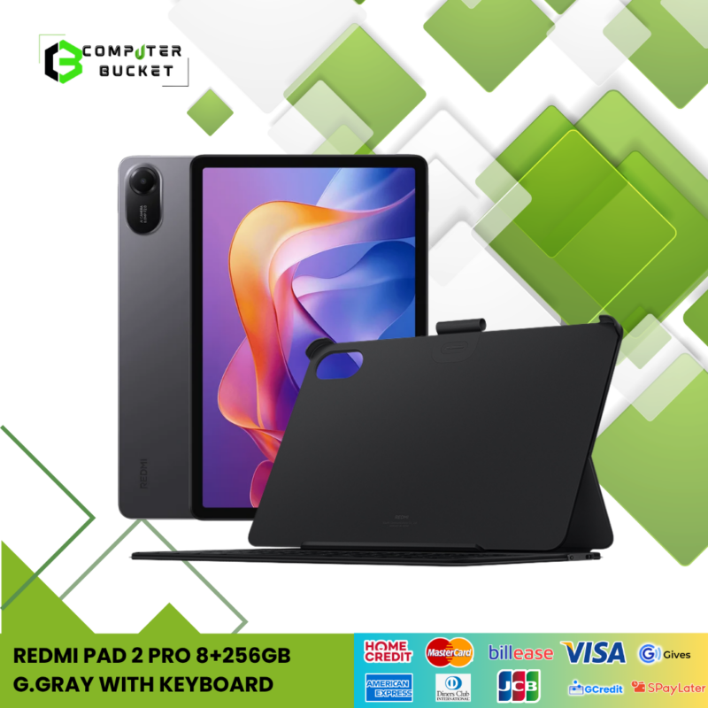 REDMI PAD 2 PRO 8+256GB G.GRAY WITH KEYBOARD
