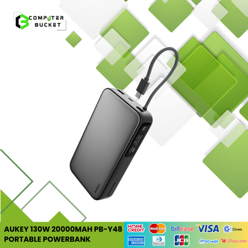 AUKEY 130W 20000MAH PB-Y48 PORTABLE POWERBANK
