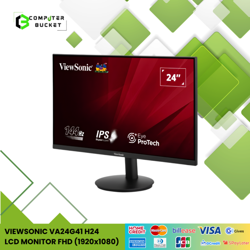 VIEWSONIC VA24G41 H24 LCD MONITOR FHD (1920x1080)
