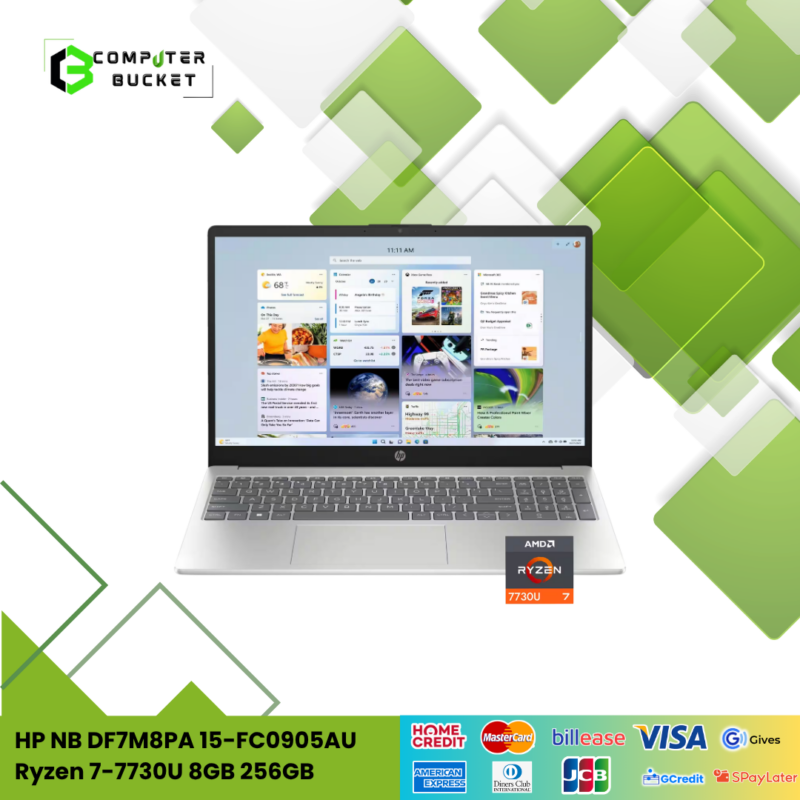 HP NB DF7M8PA 15-FC0905AU R7-7730U 8GB 256GB