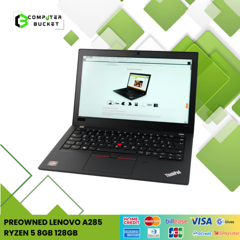PREOWNED LENOVO A285 RYZEN 5 8GB 128GB