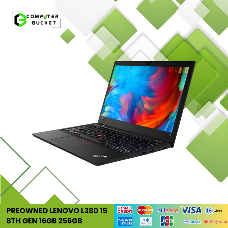 PREOWNED LENOVO L380 15 8TH GEN 16GB 256GB