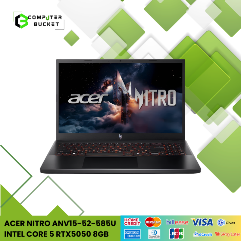 ACER NITRO ANV15-52-585U INTEL CORE 5 RTX5050 8GB