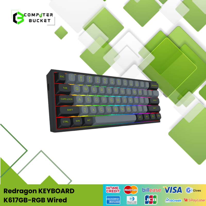 Redragon KEYBOARD K617GB-RGB