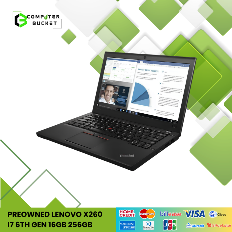PREOWNED LENOVO X260 I7 6TH GEN 16GB 256GB